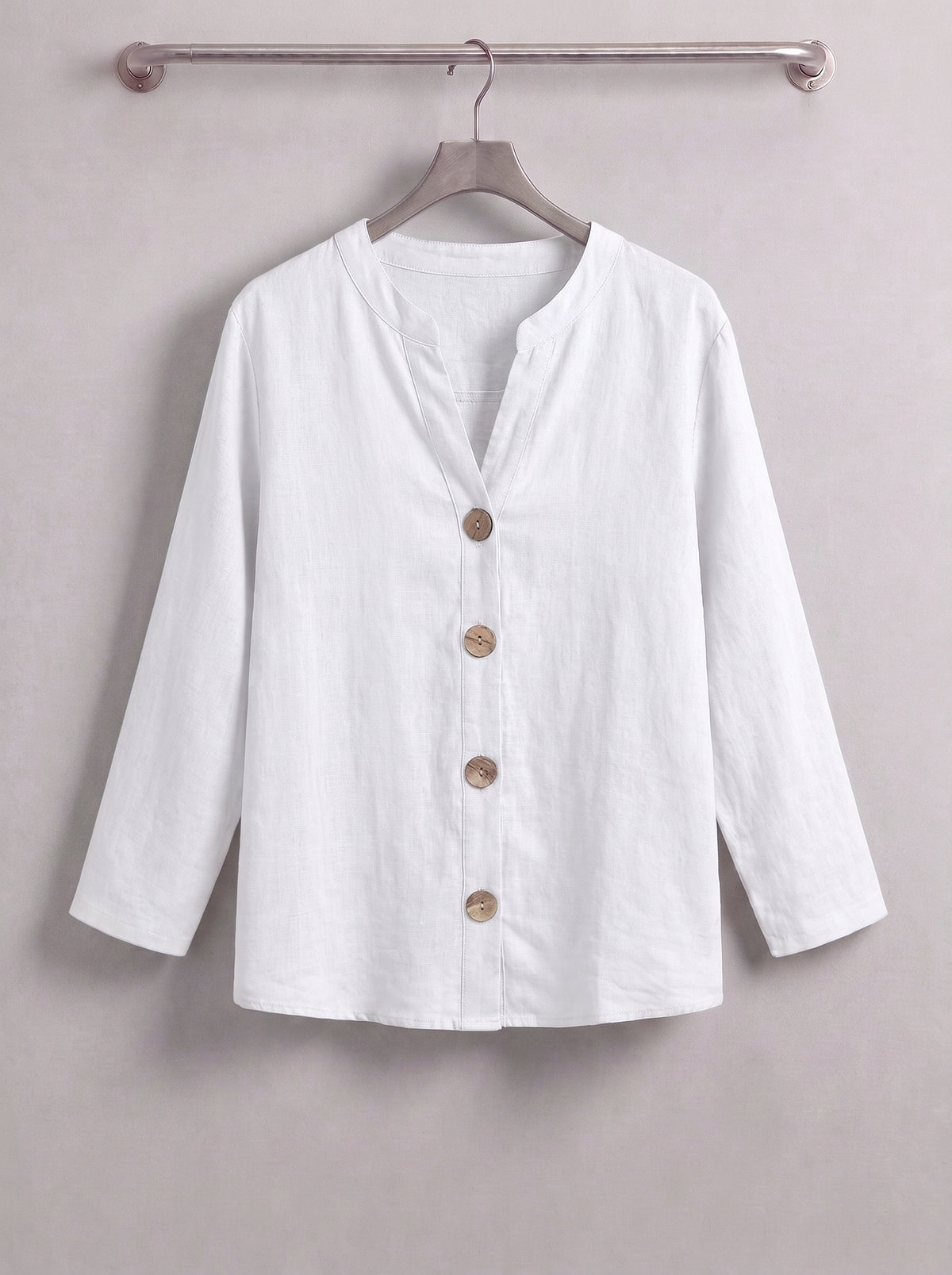 CHEMISIER AMPLE BOUTONNE CHIC