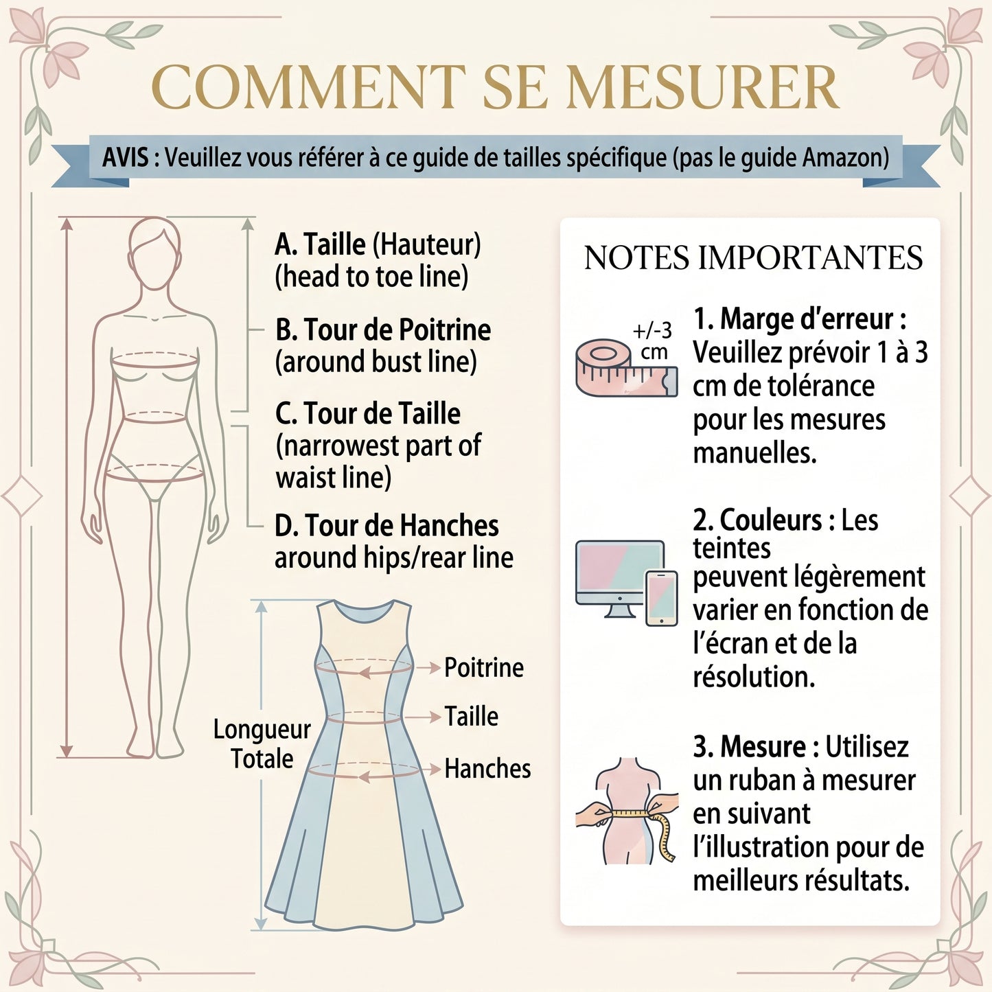 Élégante robe de soirée