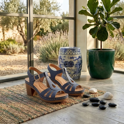 SANDALES TALON ÉLÉGANCE INTEMPORELLE