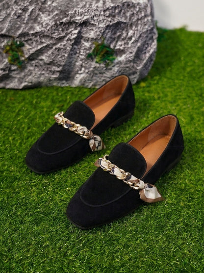 MOCASSINS DAIM CHIC ÉLÉGANT