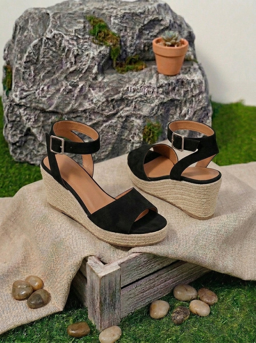 SANDALES PLATEFORME CHIC NATURELLE