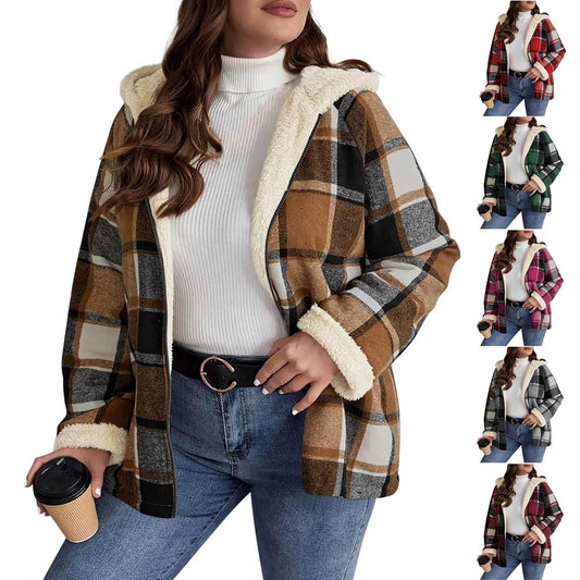 VESTE  RETRO FOURRURE CHALEUREUSE