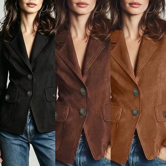 VESTE CHIC POCHES REVERS