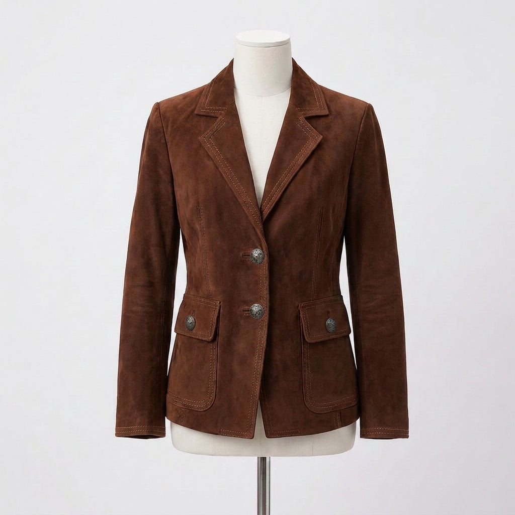 VESTE CHIC POCHES REVERS